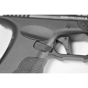 Shark in Navy Gray Full Auto Pistol  (Top Gas Version)